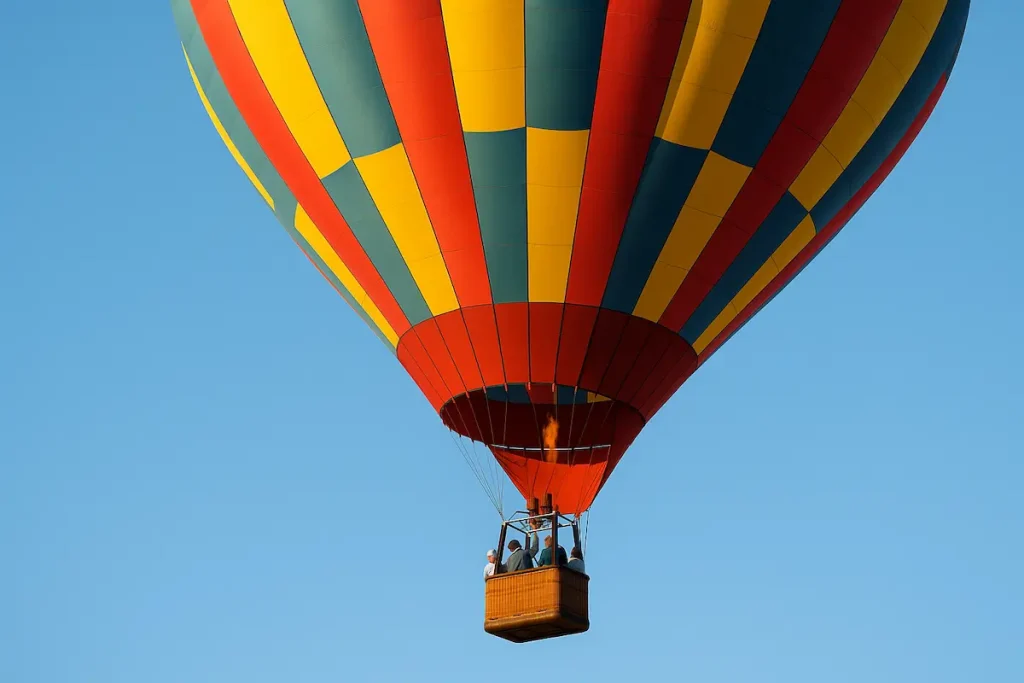 contre-indication vol en montgolfiere