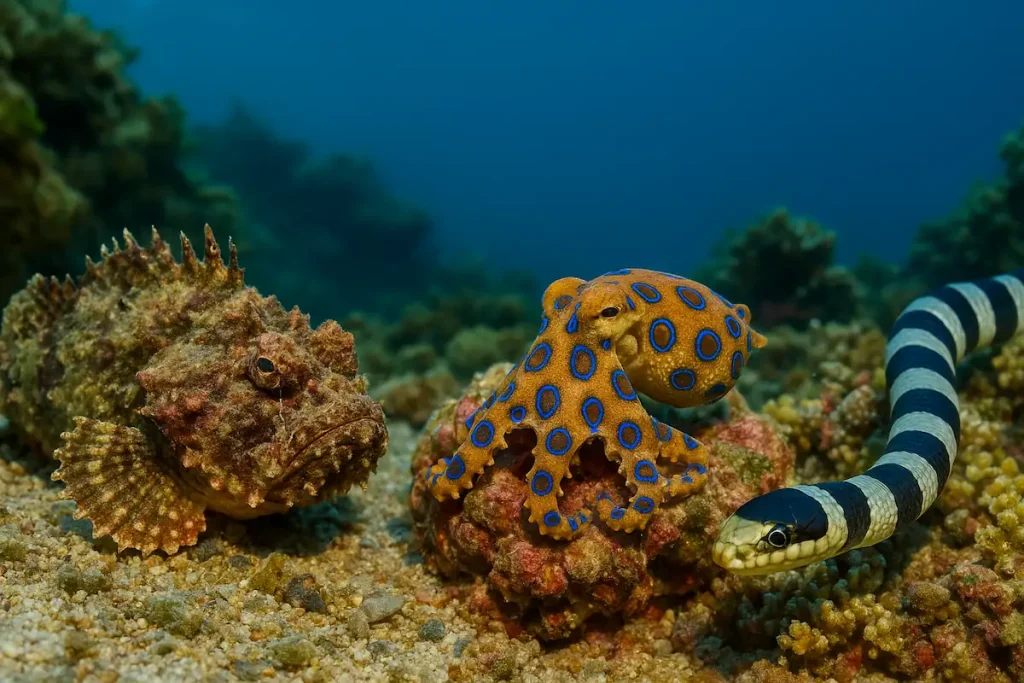 Animaux les plus effrayants et dangereux trouvés aux Fidji