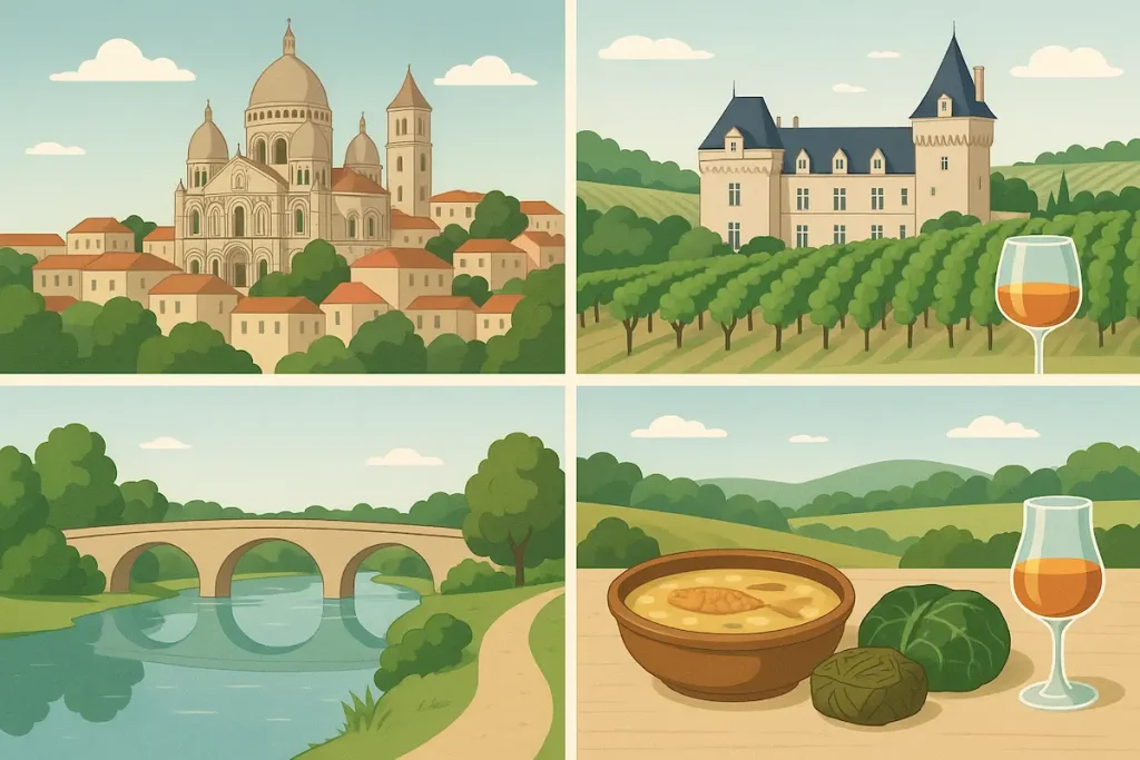 10 plus belles villes en Charente