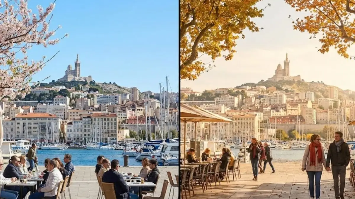 quelle periode pour aller a marseille