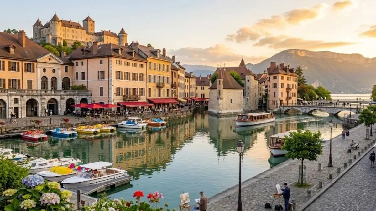 quelle periode pour aller a annecy