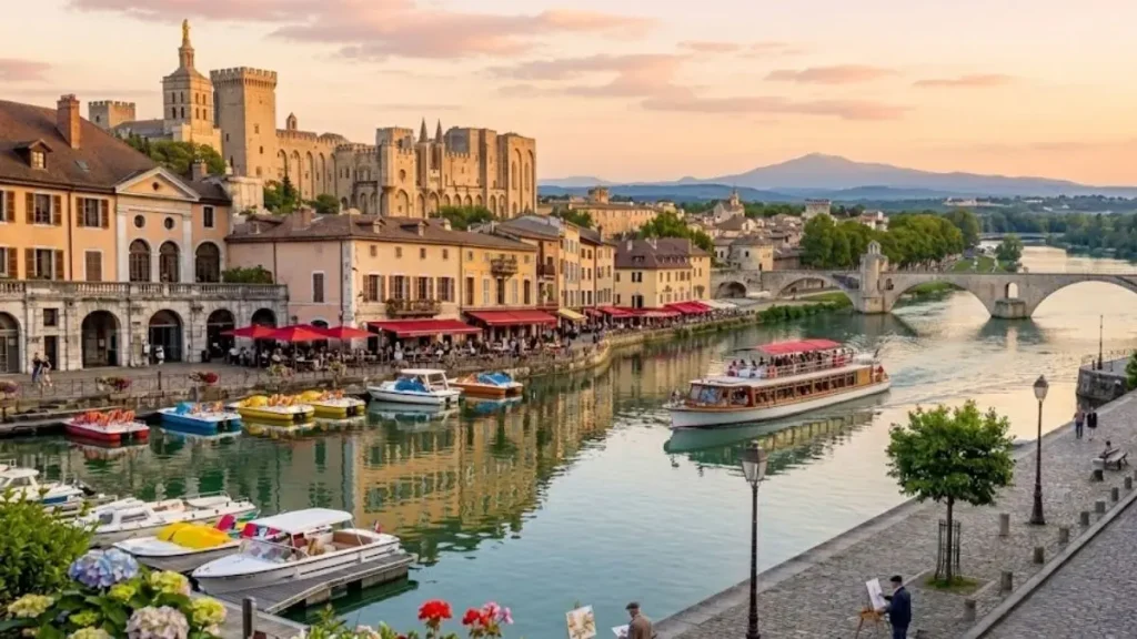 quelle periode pour aller a avignon