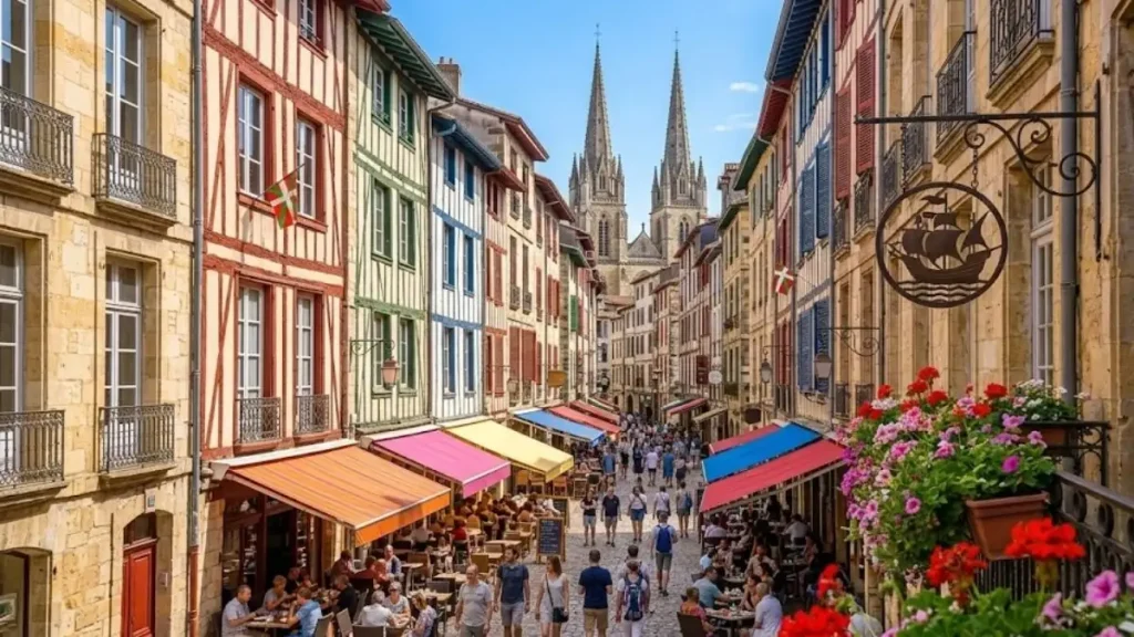 quelle periode pour aller a bayonne