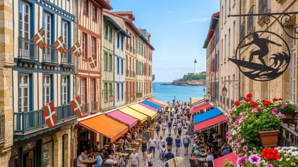 quelle periode pour aller a biarritz