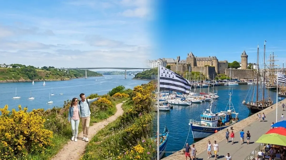 quelle periode pour aller a brest