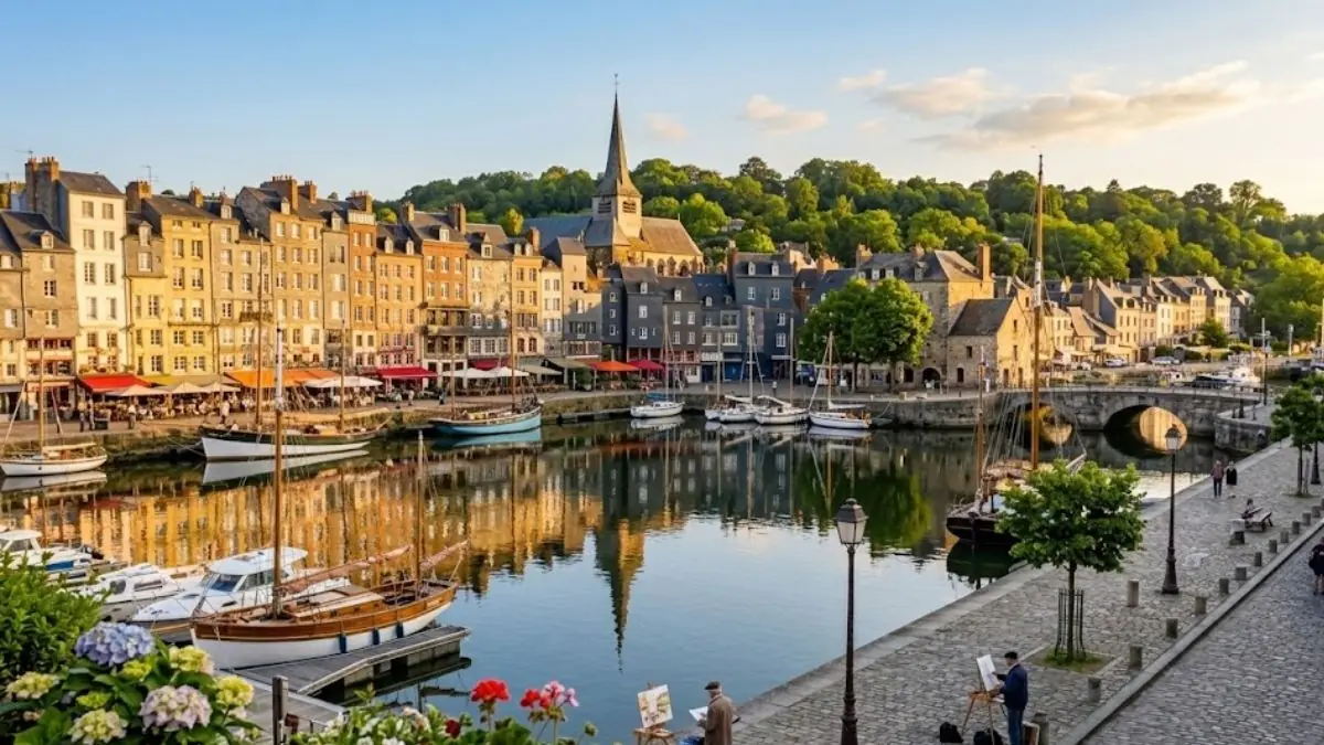 quelle periode pour aller a honfleur