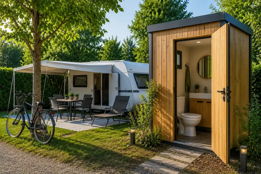 camping avec sanitaire prive
